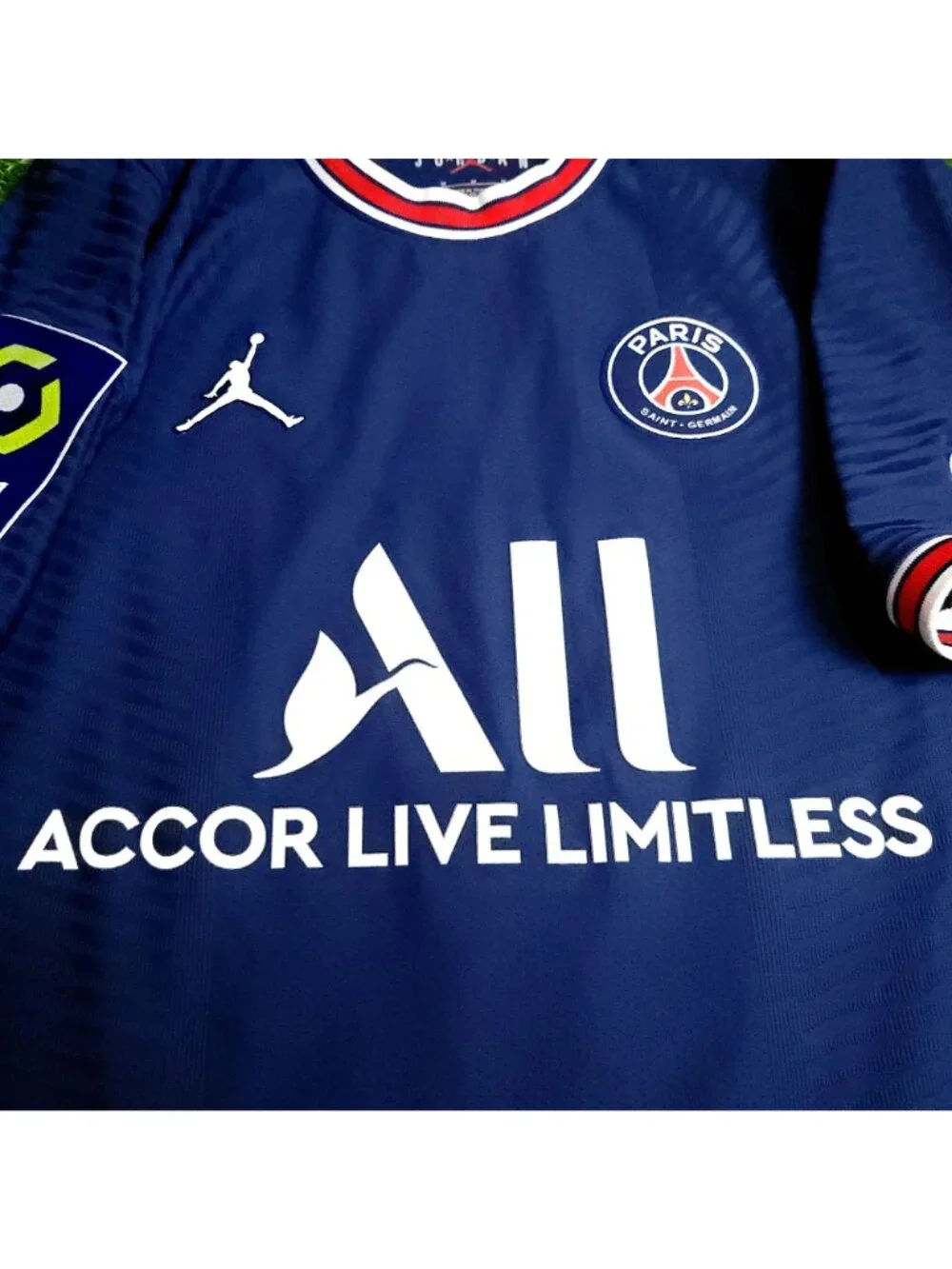 Messi Paris Saint Germain PSG Jordan 2021 2022 DEBUT PLAYER ISSUE Soccer Jersey